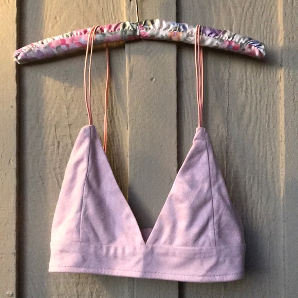 New! Pink Crop Camisole - Picture 2 of 4